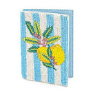 America & Beyond Limoncello Stripe Passport Cover
