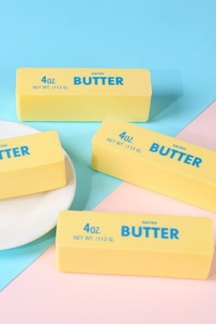 Pressure Squishy Toy Butter — Golden Squish