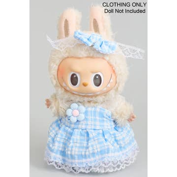 Girly Cute Dress and Bow Pin Monster Outfit