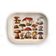 Curious Prints Small Metal Catchall Vintage Tray by Curious Prints