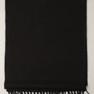 Fashion City Softer Than Cashmere Solid Muffler Scarf - Black