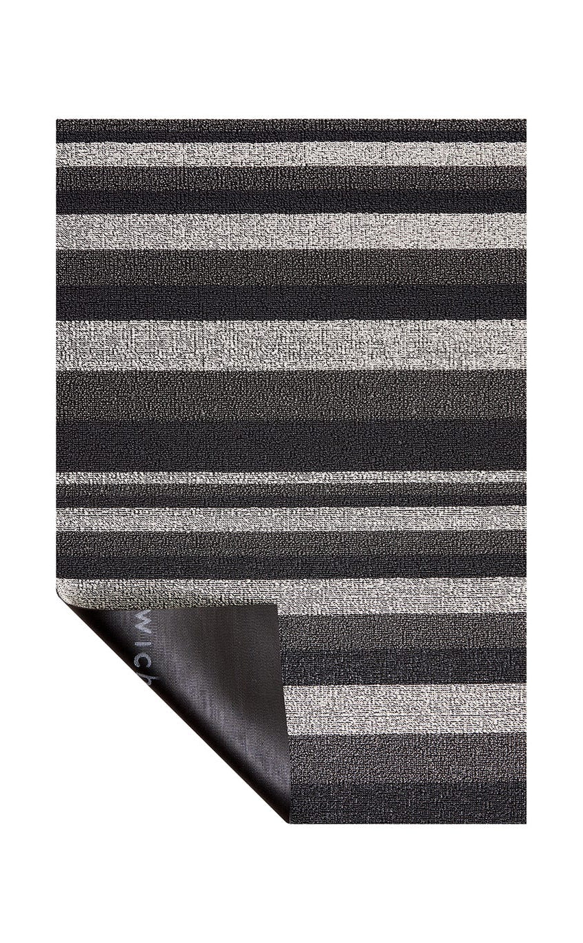 Chilewich Bounce Stripe Shag Utility Mat 24x36 Moonlight
