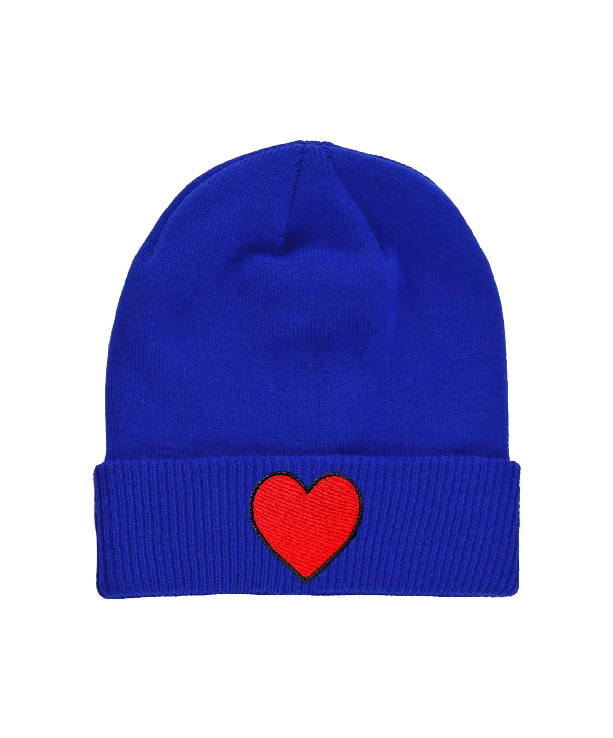 Aviator Nation Heart Rib Beanie