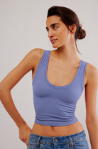 Free People Clean Slate SMLS Tank - Peri