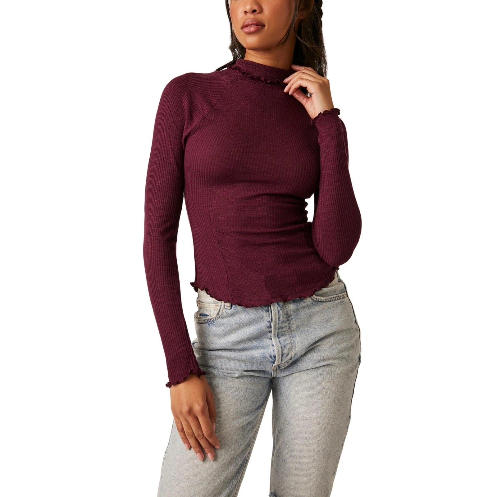 Free People Make It Easy Thermal - Black