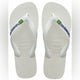 Havaianas Brasil Logo Flip Flops by Havaianas