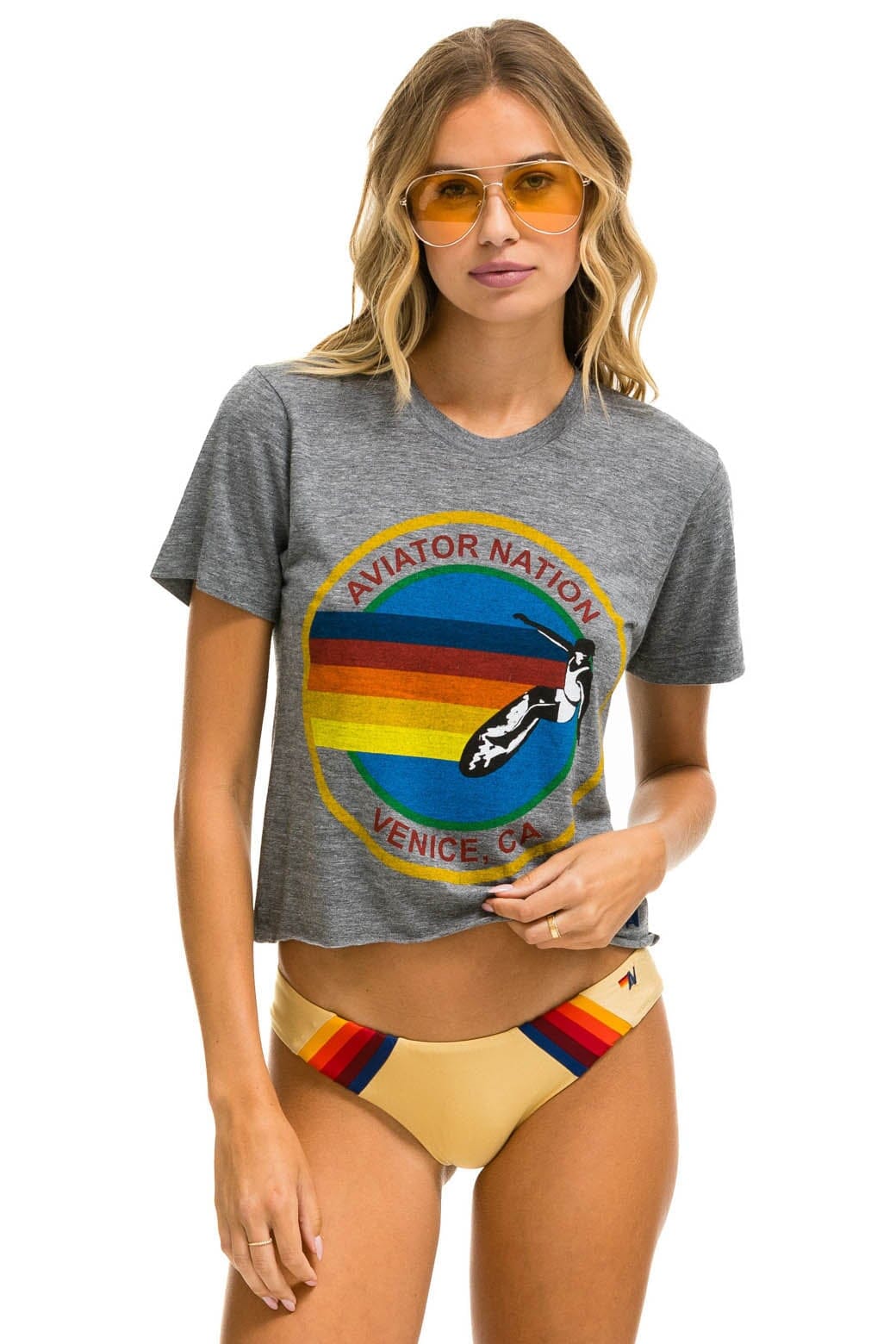 Aviator Nation - Aviator Nation Signature Boyfriend Tee