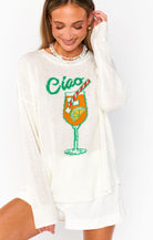 Show Me Your Mumu Woodsy Sweater Graphic Knit Ciao Cocktail