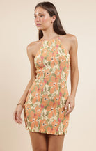 Sadie & Sage Aperitivo Smocked Mini Dress