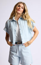 SAGE THE LABEL Good Morning Denim Outer Layer Shirt