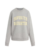 Favorite Daughter Collegiate Sweatshirt Heather Grey Golden