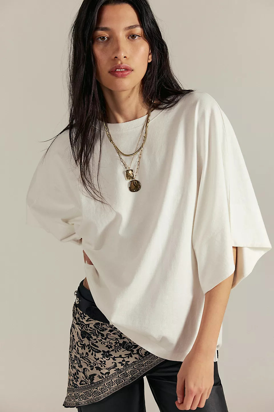 Free People Atlas Dolman clean ivoy
