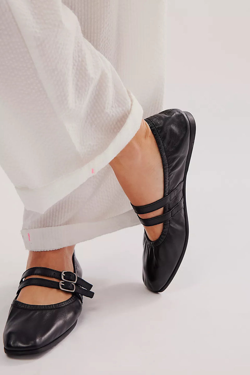 Free People Gemini Ballet Flat – Golden Free People Gemini Ballet Flat – Golden