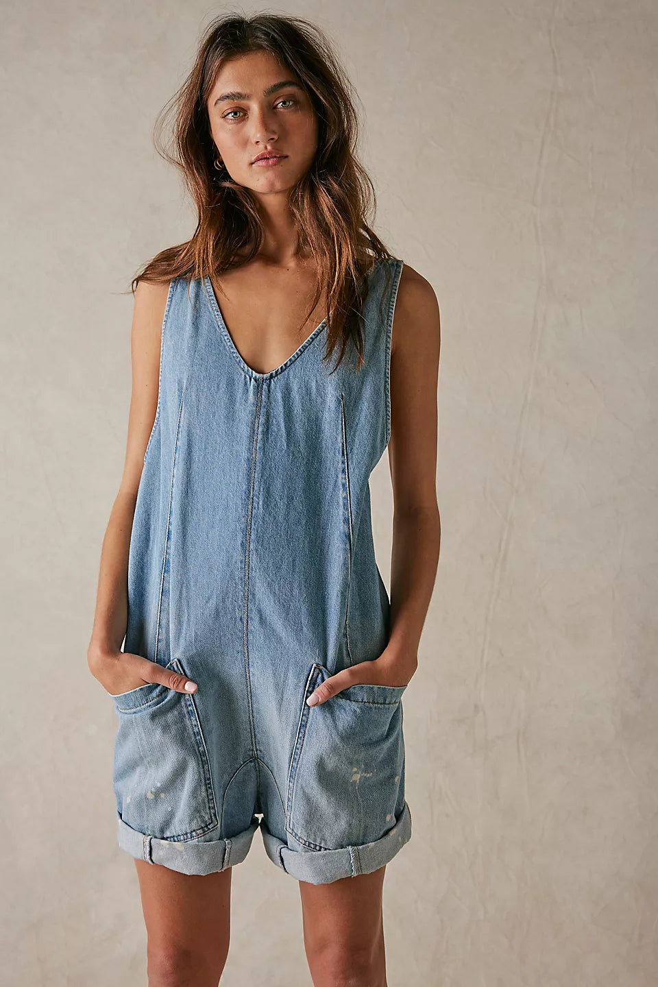 Free People High Roller Shortall - True North