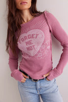 Free People Lucky Locket Tee - Watermelon