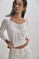 Free People Soft Focus Fine Gauge Pullover