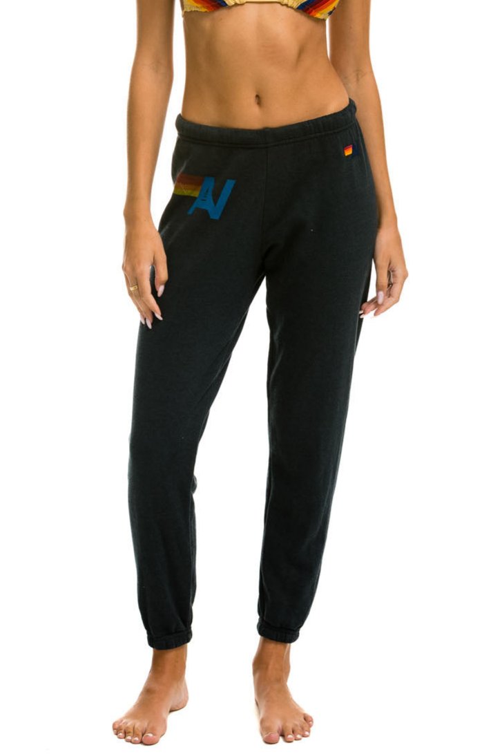 Aviator Nation Logo Sweatpant Charcoal