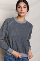 perfectwhitetee Ziggy Inside Out Fleece Long Sleeve Crewneck Sweatshirt by perfectwhitetee