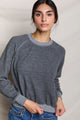 perfectwhitetee Ziggy Inside Out Fleece Long Sleeve Crewneck Sweatshirt by perfectwhitetee